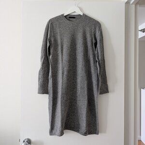 Grey Wool Jumper Dress Size S